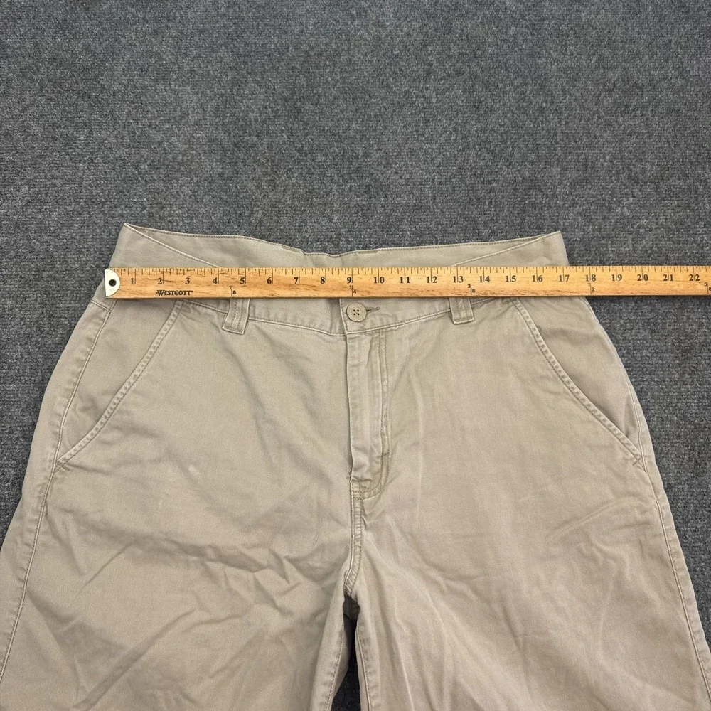 The North Face Chino Shorts Mens Size 36 Long Beige Khaki Outdoors Casual